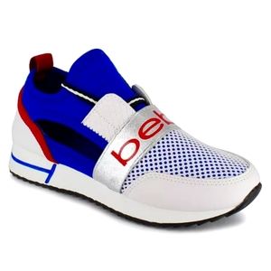 Bebe Sport Womens Brienna Black Mesh Cut-Out Fashion Sneakers Shoes NWOB